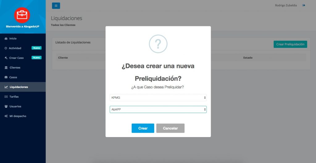 Generar Liquidaciones
